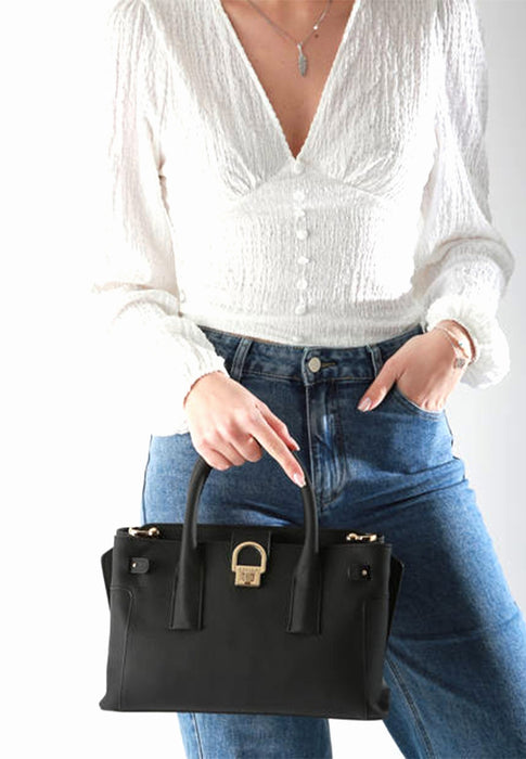 Sac a main Etrier Equestre Eeqt142s NOIR
