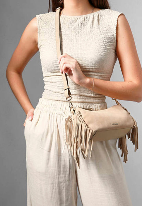 Sac bandoouliere Etrier Country Ecou203s SABLE