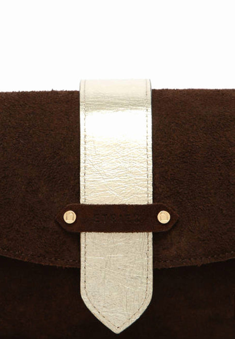 Sac bandouliere Etrier Agnes Eagv205m CHOCOLAT