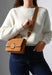 Sac bandouliere Etrier Altesse suede Easu048s CAMEL