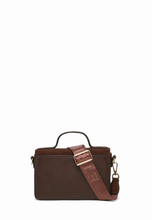 Sac Etrier Altesse suede Chocolat CHOCOLAT