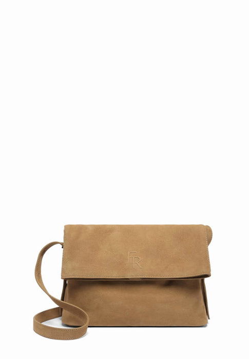 Sac bandouliere Etrier Cavalier nubuck Ecan135m MOCHA