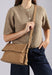 Sac bandouliere Etrier Cavalier nubuck Ecan135m MOCHA