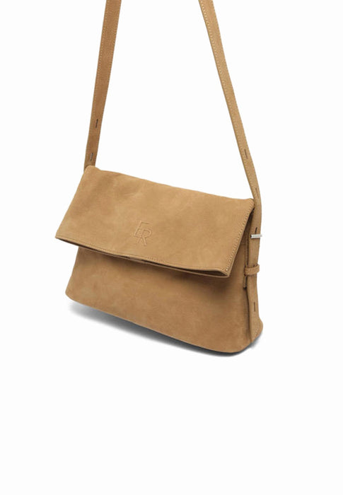 Sac bandouliere Etrier Cavalier nubuck Ecan135m MOCHA