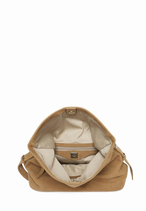 Sac bandouliere Etrier Cavalier nubuck Ecan135m MOCHA