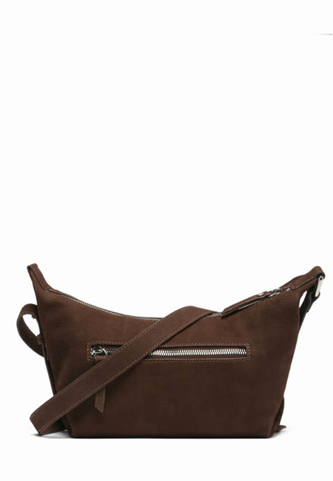 Sac bandouliere Etrier Cavalier nubuck Ecan228m CHOCOLAT