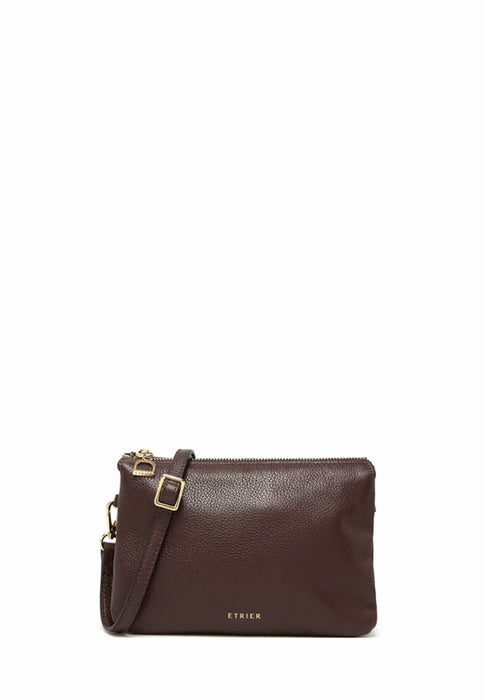 Sac bandouliere Etrier Tradition Etra0143 CHOCOLAT