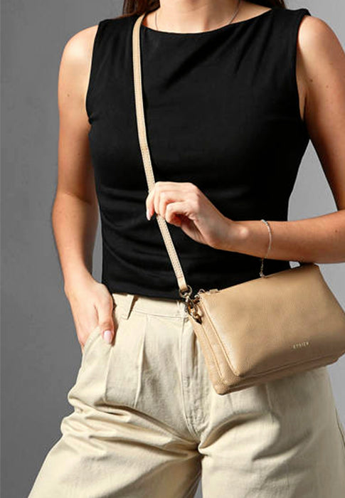 Sac bandouliere Etrier Tradition Etra0143 SABLE