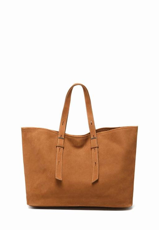 Sac Etrier Cavalier nubuck Camel CAMEL
