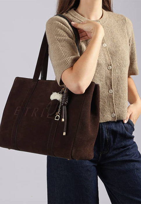 Sac porte epaule Etrier Alpin Ealn140m CHOCOLAT