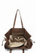Sac porte epaule Etrier Cavalier nubuck Ecan215l CHOCOLAT