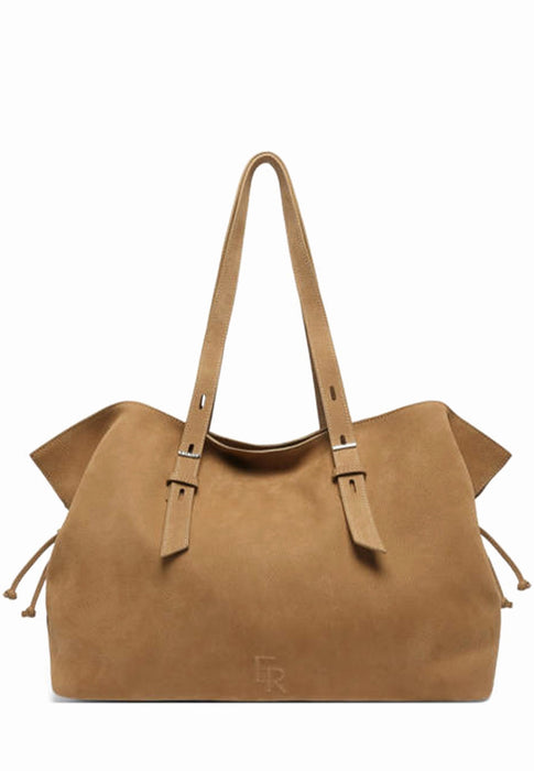 Sac porte epaule Etrier Cavalier nubuck Ecan215l MOCHA