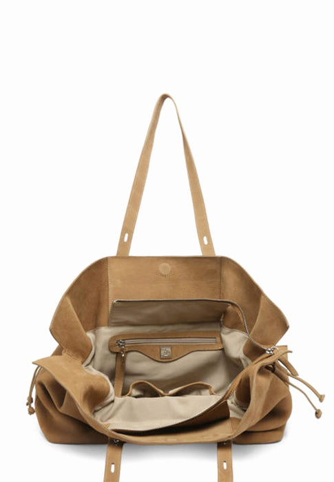 Sac porte epaule Etrier Cavalier nubuck Ecan215l MOCHA
