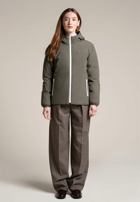 Doudoune courte Flotte Charonne Kaki ombre KAKI OMBRE