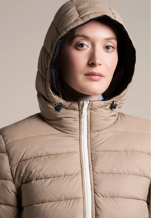 Doudoune courte Flotte Charonne F21208 charonne OMBRE SAHARA