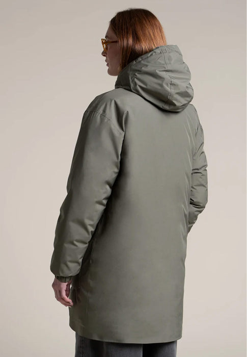 Doudoune longue Flotte Varennes Kaki coquille KAKI COQUILLE