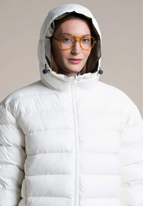 Doudoune longue Flotte Varennes Kaki coquille KAKI COQUILLE