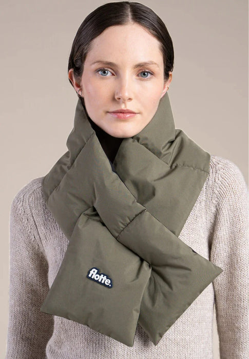 Echarpe Flotte Alma Ombre kaki OMBRE KAKI