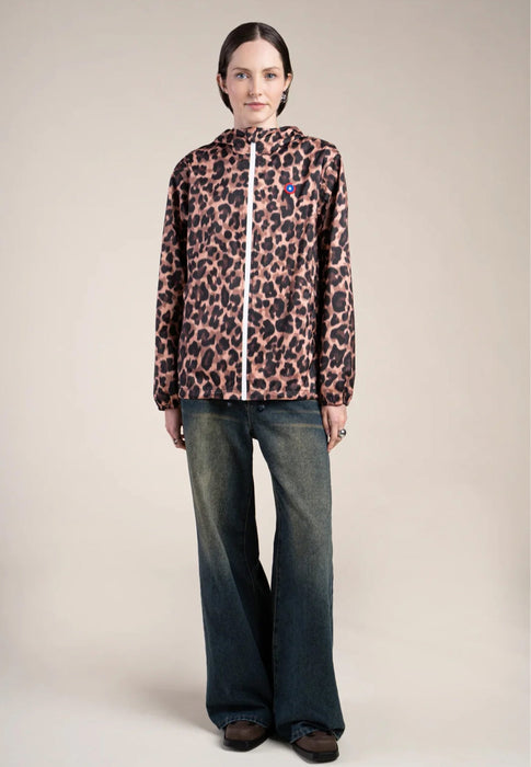 Impermeable court Flotte Passy print New leopard NEW LEOPARD