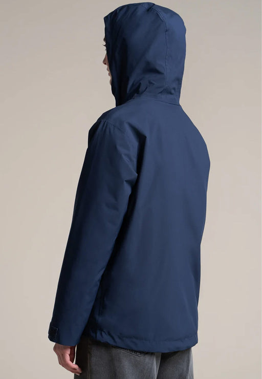 Impermeable court Flotte Lazare Indigo INDIGO