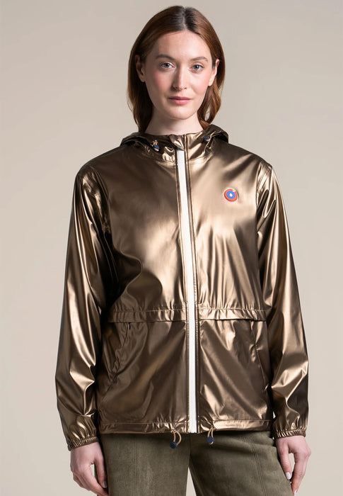 Impermeable long Flotte Anorak tech Gold GOLD