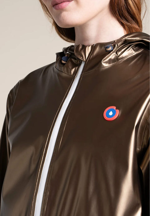 Impermeable long Flotte Anorak tech Gold GOLD