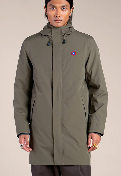 Impermeable long Flotte Beaubourg Kaki KAKI