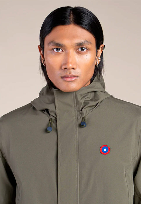 Impermeable long Flotte Beaubourg Kaki KAKI