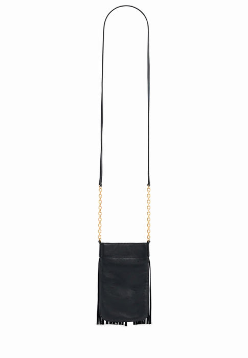 Etui smartphone Gerard darel Charlotte phone frange D54f410 9100 BLACK