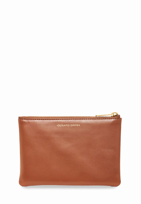 Petite maroquinerie Gerard darel Pochette 6110 cognac 6110 COGNAC