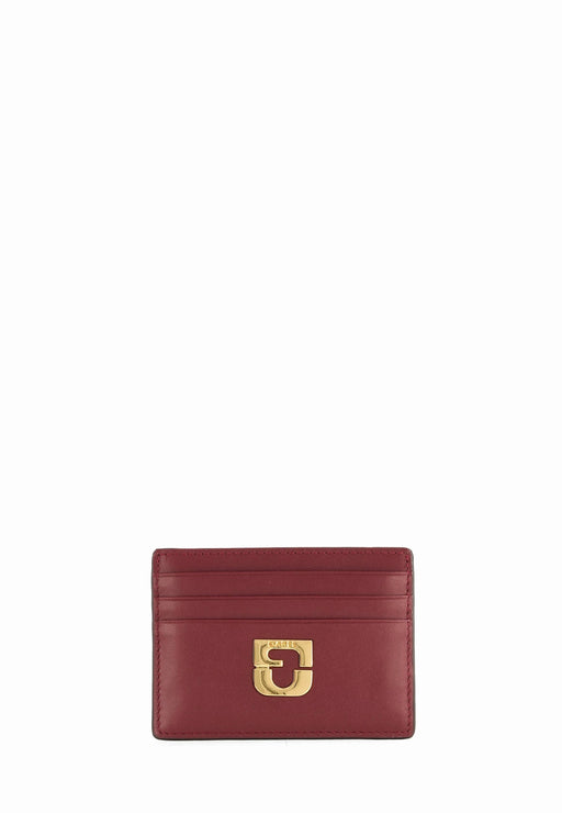 Porte carte Gerard darel Cardholder Do47m411 4300 REDWINE