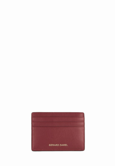 Porte carte Gerard darel Cardholder Do47m411 4300 REDWINE