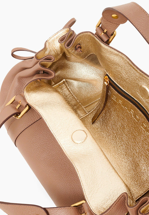 Sac a main Gerard darel 24h D01a440 6331 MARRON OR