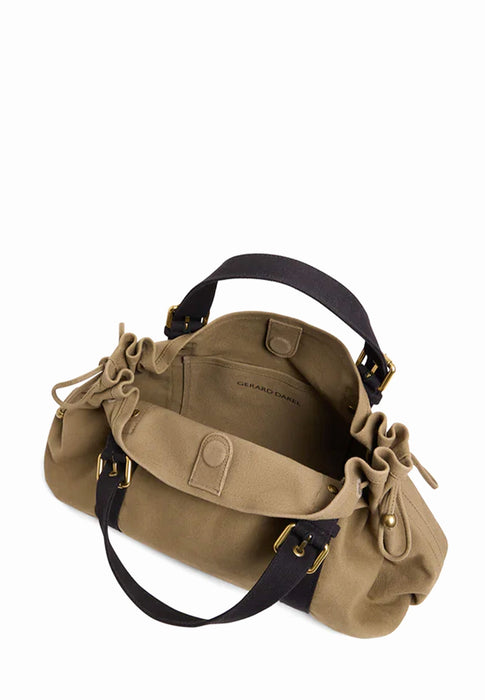 Sac Gerard darel Le 24h 5091 khaki black 5091 KHAKI BLACK