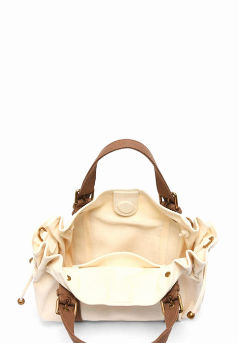 Sac a main Gerard darel Le 18h D67z450 1231 ECRU BROWN