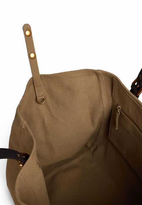 Sac cabas Gerard darel Simple bag D45z450 5091 KHAKI BLACK