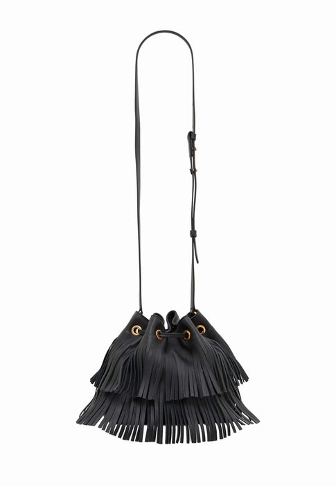 Sac sceau Gerard darel Louison franges Db7f410 9100 BLACK