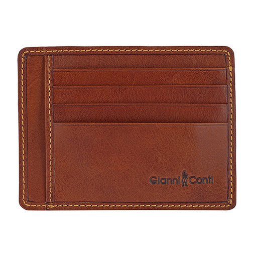 Porte cartes Gianni conti 917197 25 COGNAC