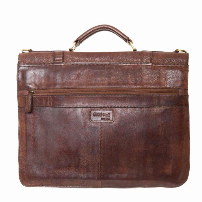 Porte documents Gianni conti Vintage 4001380 25 COGNAC