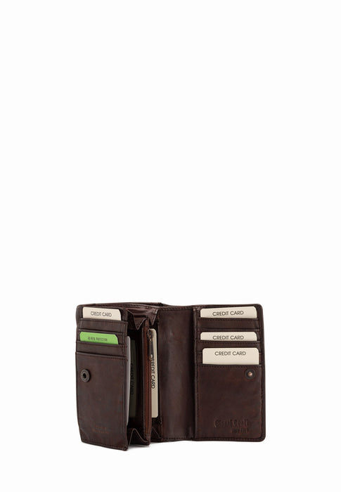 Porte feuille Gianni conti Vintage 4208410 20  MARRONE