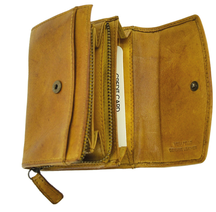 Porte monnaie Gianni conti Vintage 4208308 72 SENAPE