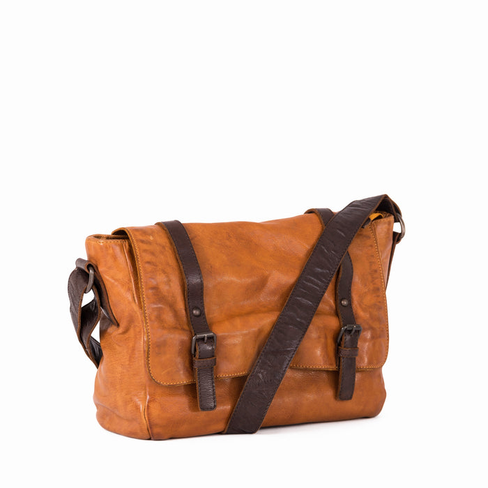 Sac bandouliere Gianni conti Vintage 4203350 25 COGNAC