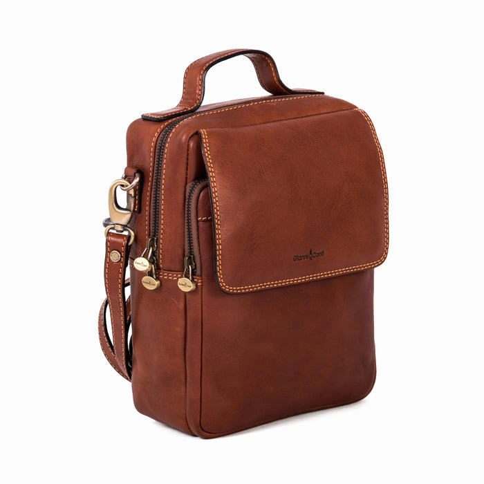 Sacoche Gianni conti Maremma 912306 25 COGNAC