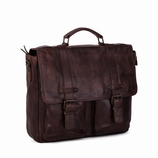 Serviette Gianni conti Man 4101282 20  MARRONE