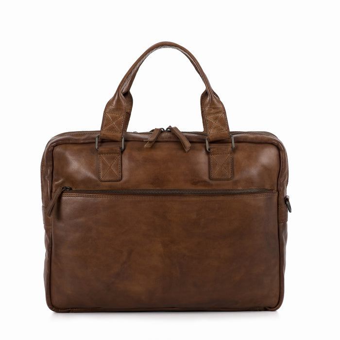 Serviette Gianni conti Man 4101283 25 COGNAC