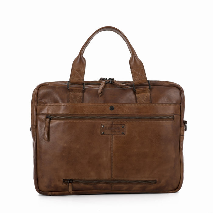 Serviette Gianni conti Man 4101283 25 COGNAC