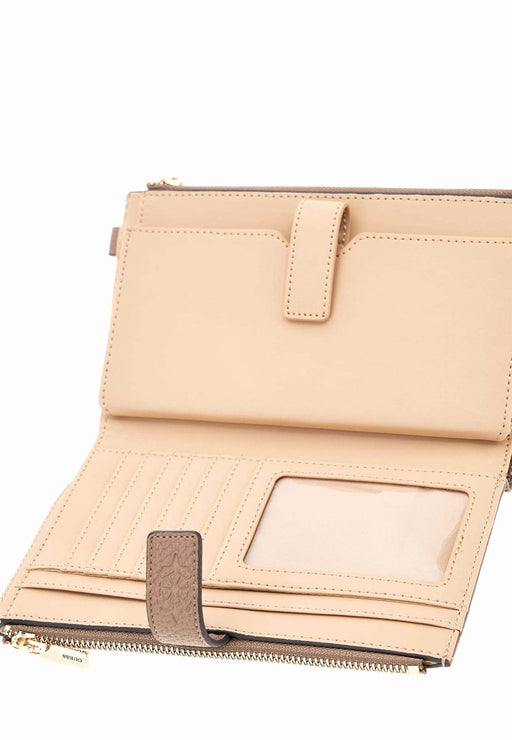 Petite maroquinerie Guess Cresidia Dark taupe logo DARK TAUPE LOGO