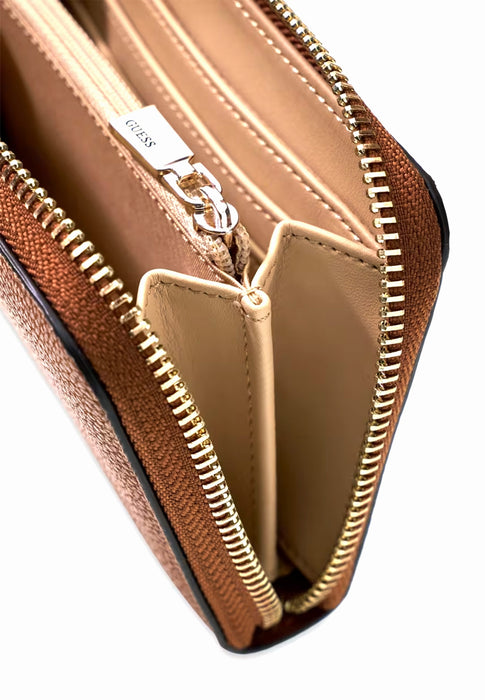 Porte feuille Guess Suzy Swbg2322140 COGNAC