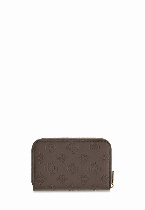Porte feuille Guess Carmella Swpd2225140 TAUPE LOGO