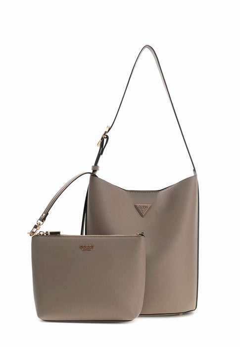 Sac a main Guess Meridian Hwbg6974040 DARK TAUPE